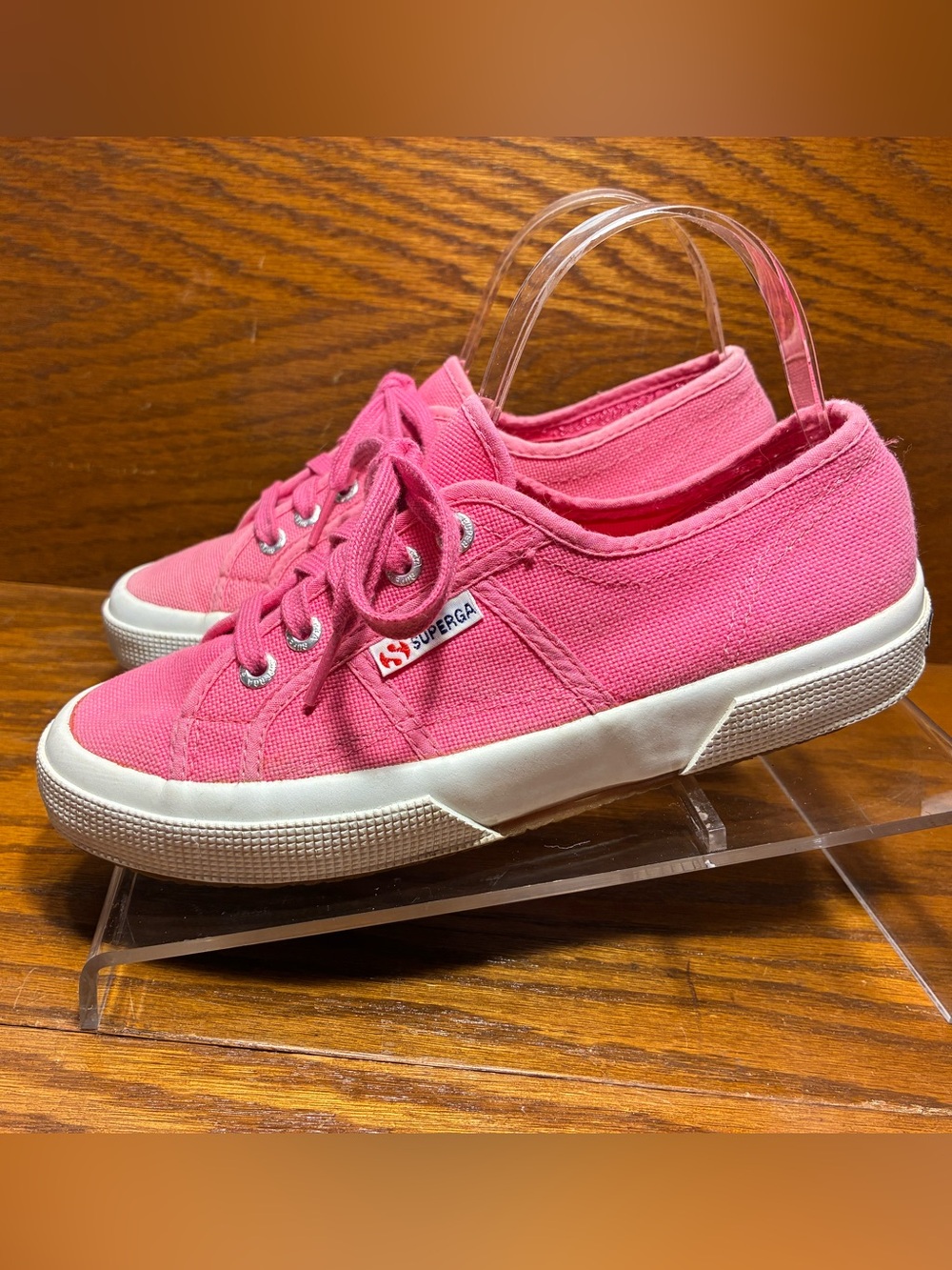 Superga Cotu Classic Pink Canvas Sneakers Women’s 7